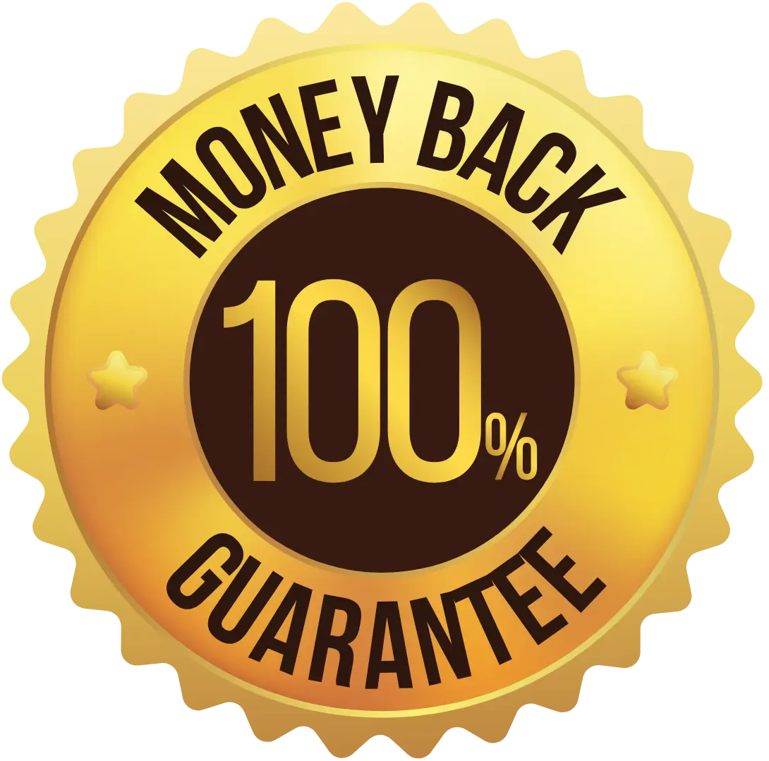 Memo Honey 60 day money back guarantee badge